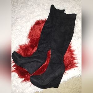 Paris Hilton Thigh high Boots